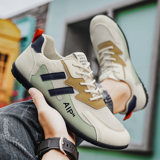 Damen Sportliche Sneaker mit atmungsaktiver Mesh-Oberfläche und rutschfester Sohle R&B