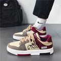 Damen Trendige Low-Top Sneakers mit auffälligen Schnürsenkeln R&B