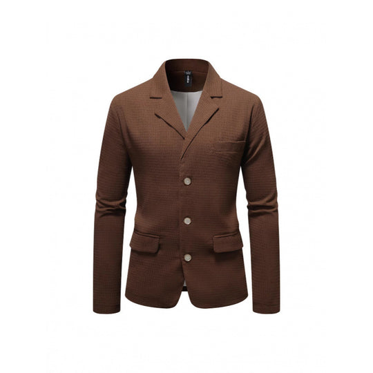 Herren eleganter Blazer mit strukturiertem Design und praktischen Taschen R&B