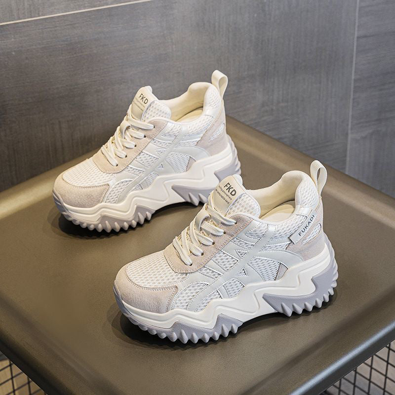 Damen Sportliche Chunky Sneakers mit atmungsaktivem Obermaterial und dämpfendem Design R&B