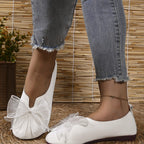 Damen Ballerinas mit dekorativem Schleifen-Detail R&B