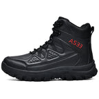 Herren wasserdichte Sicherheitsstiefel mit rutschfester Sohle und atmungsaktiver Membran R&B