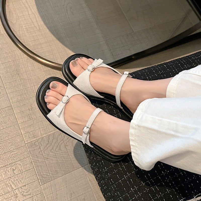 Damen Modische Flip-Flops mit Glitzerelementen R&B