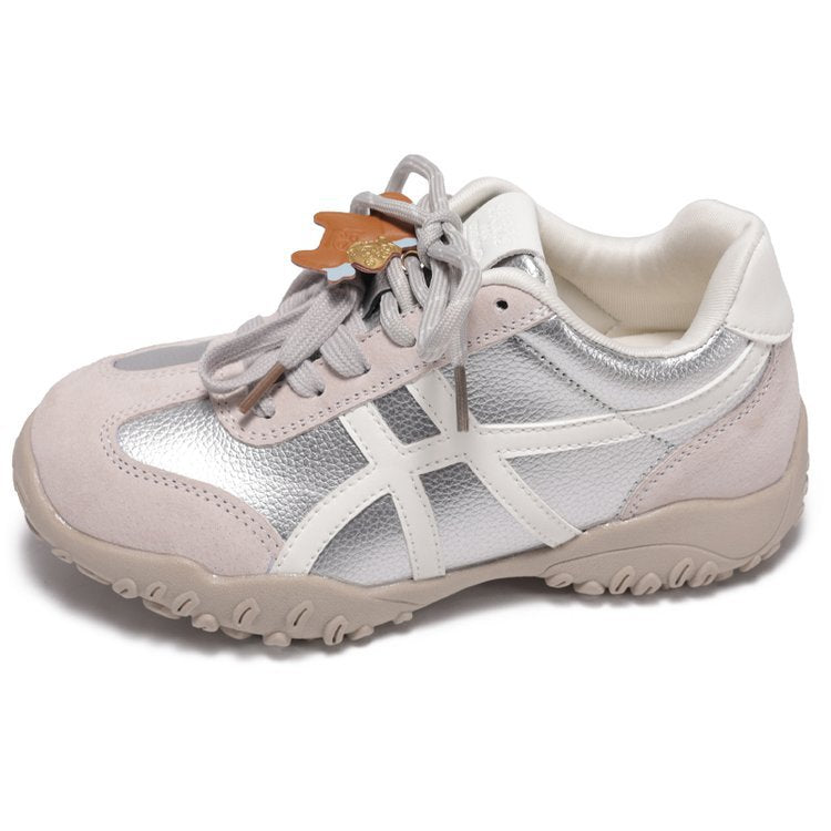Damen sportliche Lauf-Sneaker mit atmungsaktivem Mesh-Obermaterial und rutschfester Sohle R&B
