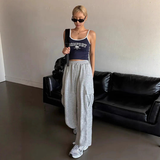Damen Cargo-Style Sweatpants von R&B