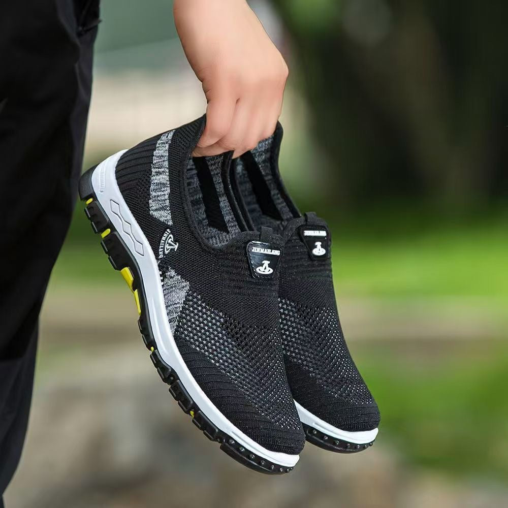 Damen Atmungsaktive Slip-On Sportschuhe mit flexibler Sohle R&B