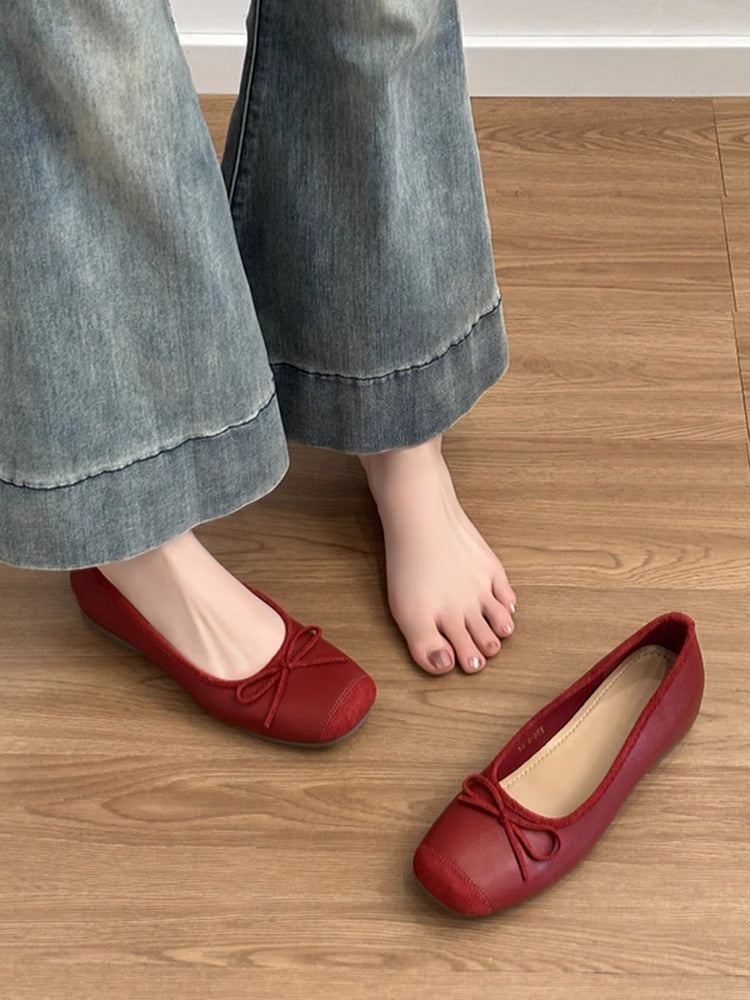 Damen Ballerinas mit elegantem Glitzer-Design und komfortablem Fußbett R&B