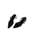 Damen spitze Slingback Sandalen mit elegantem Riemendesign R&B