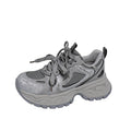 Damen Sportliche Lauf Sneakers mit atmungsaktiver Mesh-Oberfläche und robustem Sohlenprofil R&B