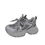 Damen Sportliche Lauf Sneakers mit atmungsaktiver Mesh-Oberfläche und robustem Sohlenprofil R&B