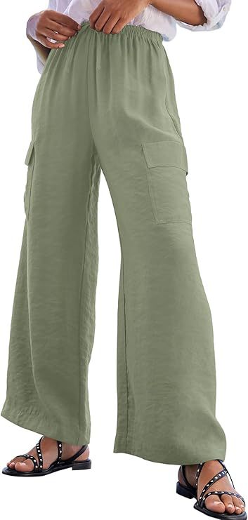 Damen Cargo-Hose aus leichtem Jersey R&B