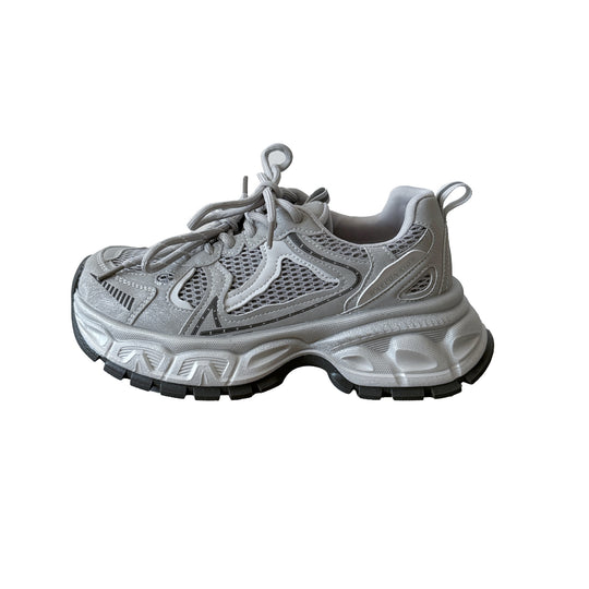 Damen Sportliche Sneakers mit atmungsaktiver Mesh-Oberfläche und stoßdämpfender Sohle R&B