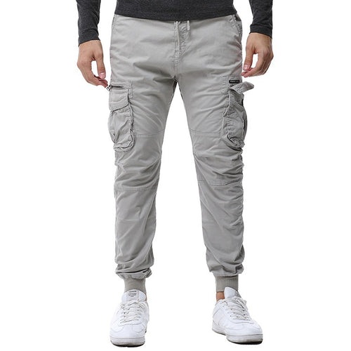 Herren Cargohose mit mehreren praktischen Taschen und elastischem Bund R&B