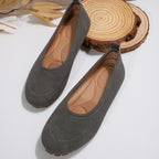 Damen Atmungsaktive und modische Slip-On Ballerinas R&B
