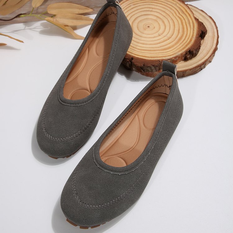 Damen Atmungsaktive und modische Slip-On Ballerinas R&B