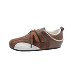 Damen Bequeme Sneaker mit elegantem Obermaterial und modischen Schnürdetails R&B