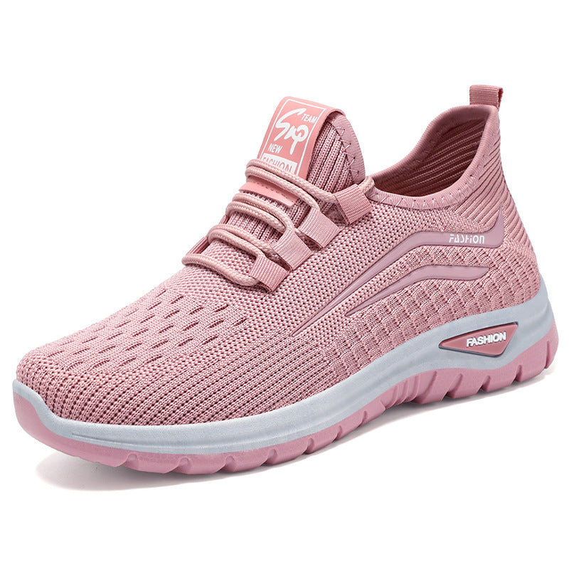 Damen Atmungsaktive Freizeitsneaker mit elastischer Passform und dämpfender Sohle R&B