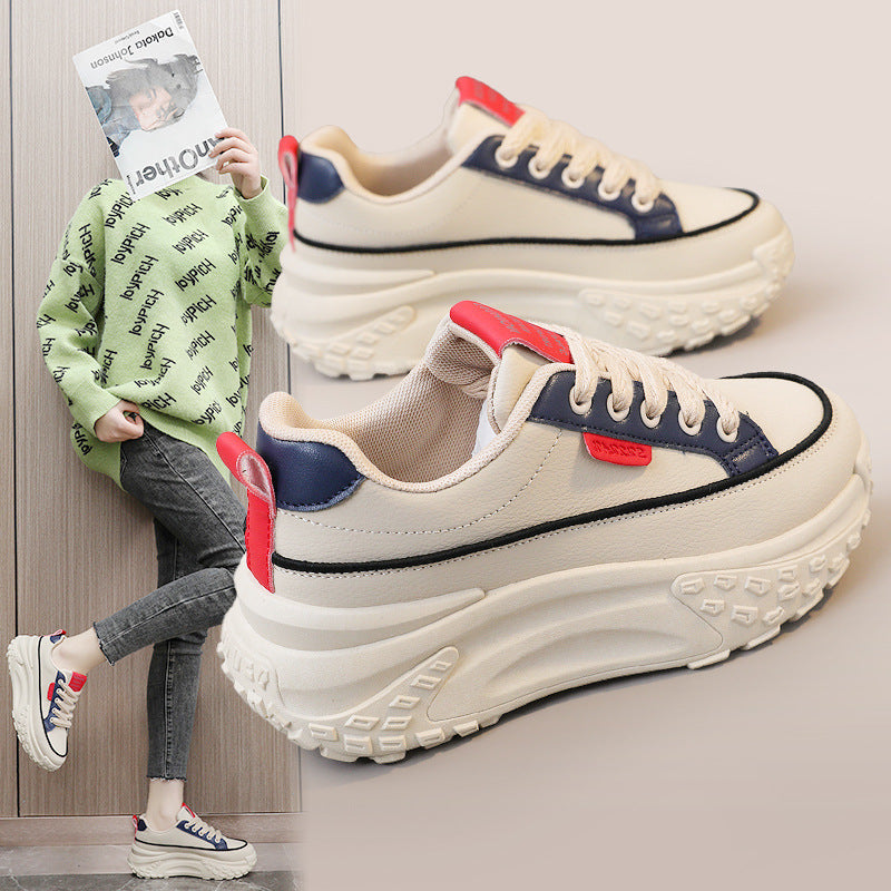 Damen Komfortable Chunky Sneakers mit stoßdämpfendem Sohlenprofil R&B