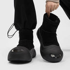 Damen gefütterte Winterstiefel mit rutschfester Sohle und modischem Futter R&B
