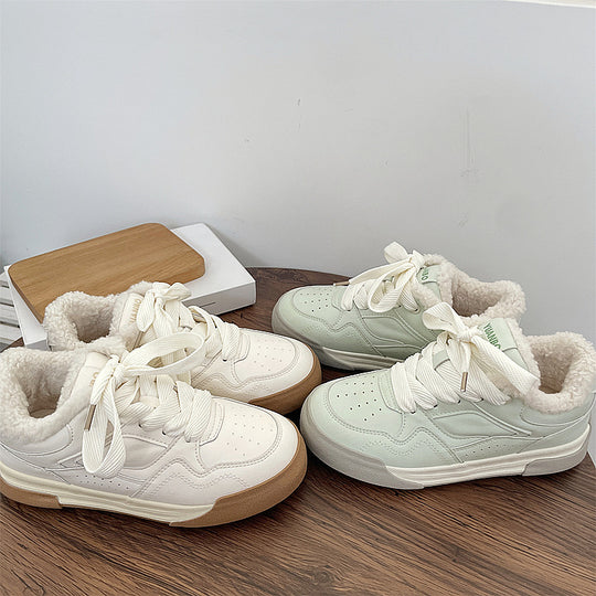 Damen Sneakers mit kuscheligem Innenfutter und rutschfester Sohle R&B