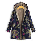 Damen Übergangsjacke mit Blumenmuster R&B