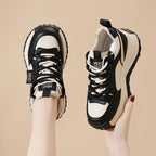 Damen Sportliche Chunky Sneakers mit dämpfender Sohle und rutschfestem Profil R&B