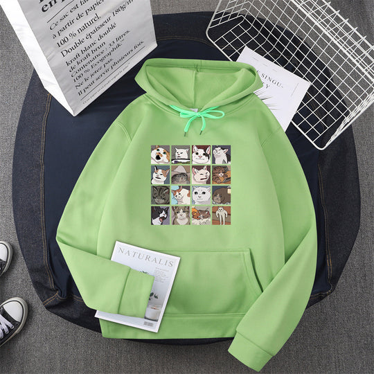 Damen Sweatshirt mit Tier-Motiv R&B