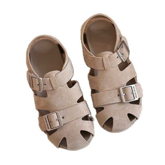 Damen modische Sandalen mit verstellbaren Schnallen und rutschfester Sohle R&B