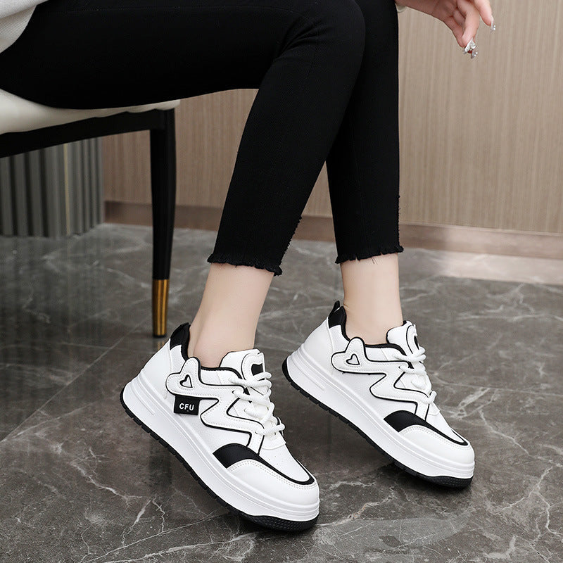 Damen Sportliche Sneakers mit atmungsaktiver Mesh-Konstruktion und dämpfender Sohle R&B