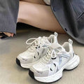 Damen Sportliche Sneakers mit atmungsaktiver Netzstruktur und dämpfender Sohle R&B