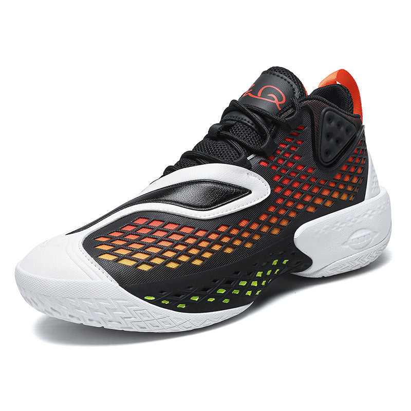 Damen Sportliche und atmungsaktive Basketball-Sneaker mit dämpfender Sohle R&B