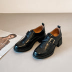 Damen Komfortable und stilvolle Schnür-Blockabsatzschuhe