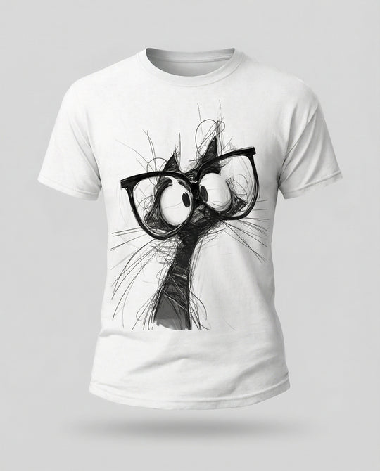 Kurzarmshirt Totenkopf Print Damen