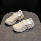 Damen Freizeitschuhe mit elastischem Klettverschluss und rutschfester Sohle R&B