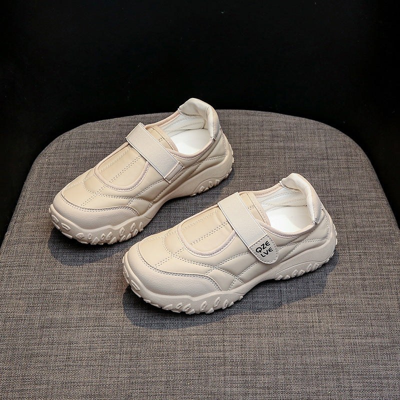 Damen Freizeitschuhe mit elastischem Klettverschluss und rutschfester Sohle R&B