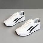 Damen sportive Sneakers mit atmungsaktiver Mesh-Oberfläche und stoßdämpfendem Profil R&B