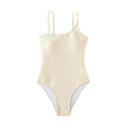 Damen Einteiliger Badeanzug mit elegantem Rüschendesign R&B