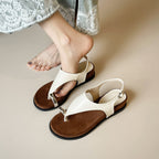 Damen Sandalen mit elegantem Riemendesign und komfortabler Fußbettgestaltung