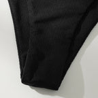 Damen Bikini-Set mit bindbarem Oberteil und hohem Beinausschnitt R&B