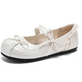 Damen Ballerinas mit zierlichem Riemchen und elegantem Schleifendetail R&B