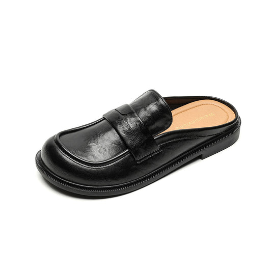Damen Komfortable Mokassins mit elegantem Riemen und hochwertigem Leder R&B