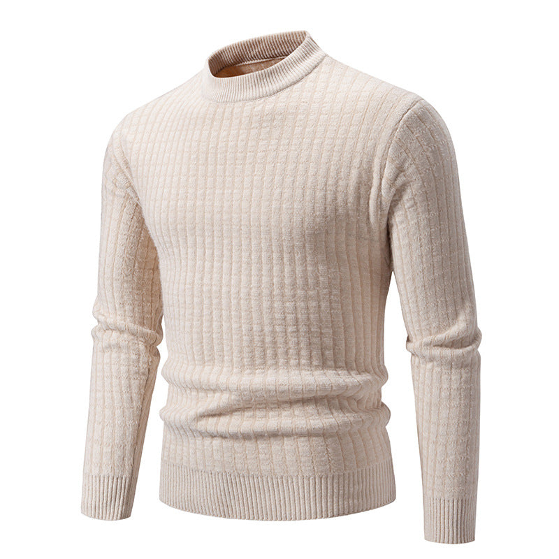 Herren Feinstrickpullover mit strukturiertem Design R&B