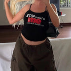 Damen Crop Top R&B