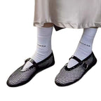 Damen Netzschuhe mit verstellbarem Riemen und atmungsaktivem Obermaterial R&B