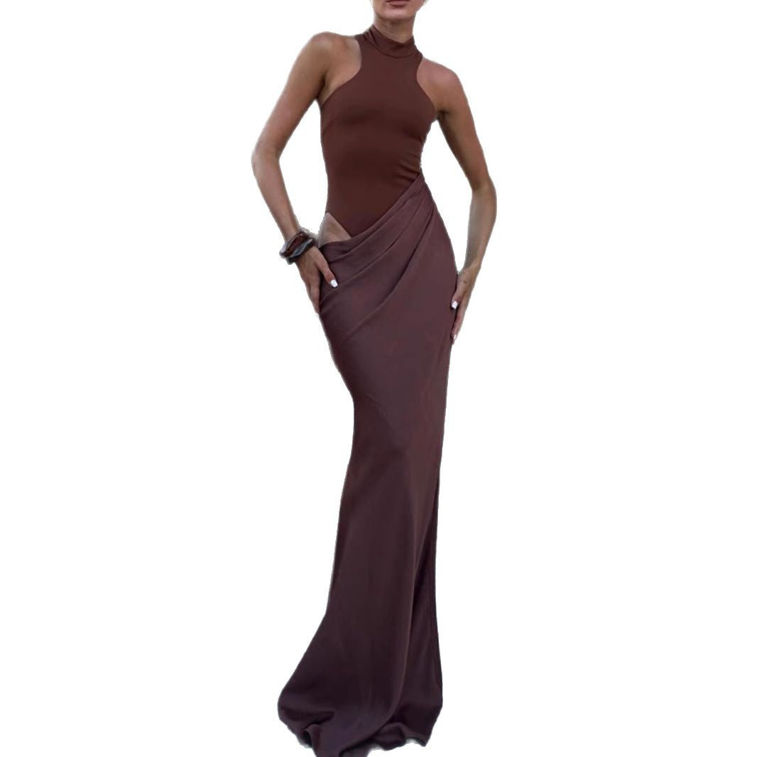 Damen Maxi-Kleid mit modischem Schnitt R&B