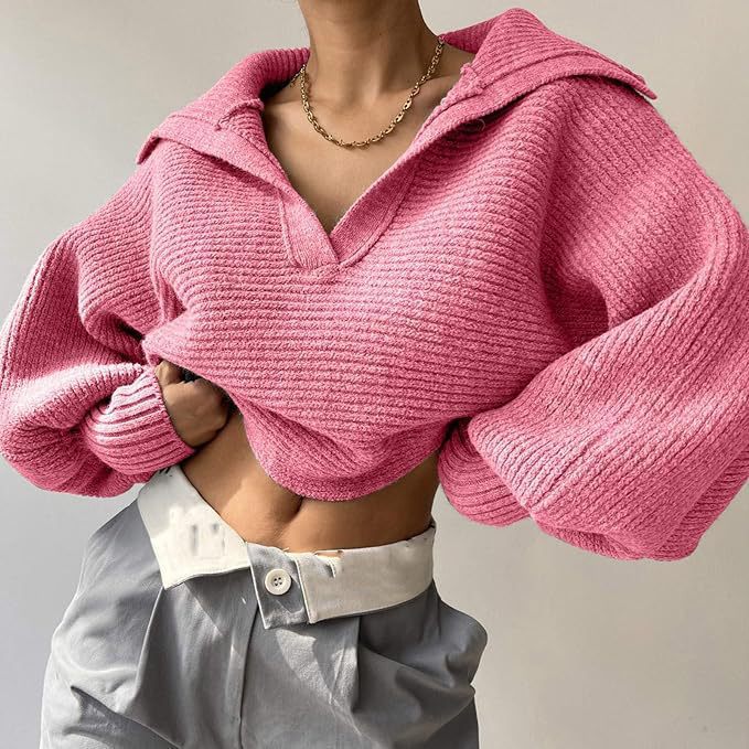 Damen lässiger Pullover R&B
