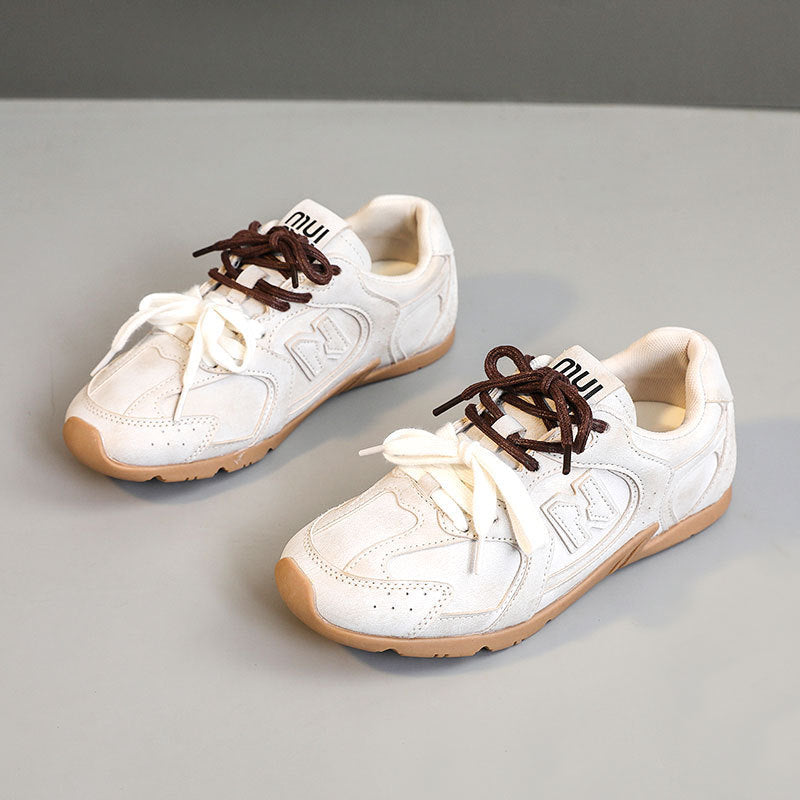 Damen sportliche Freizeitschuhe mit atmungsaktiver Mesh-Oberfläche und dämpfender Laufsohle R&B