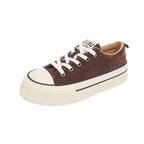 Damen modische Sneakers mit robustem Plateau und klassischem Design R&B
