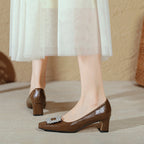 Damen Elegante Schuhe mit zeitlosen Schmuckakzenten