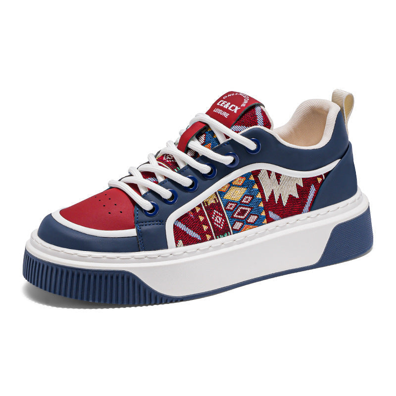 Damen Modische Sneakers mit auffälligem Ethno-Muster R&B